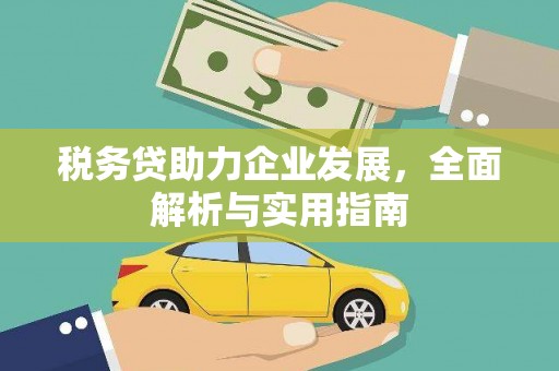 屏山税务贷助力企业发展，全面解析与实用指南