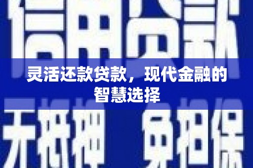 屏山灵活还款贷款，现代金融的智慧选择