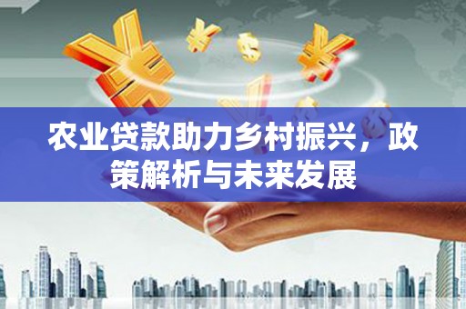 屏山农业贷款助力乡村振兴，政策解析与未来发展