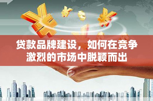 屏山贷款品牌建设，如何在竞争激烈的市场中脱颖而出