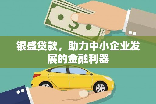 屏山银盛贷款，助力中小企业发展的金融利器