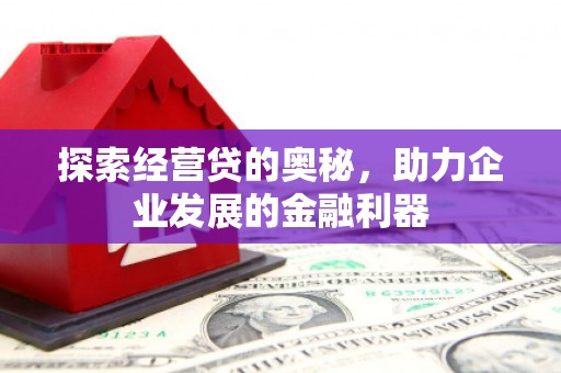 屏山探索经营贷的奥秘，助力企业发展的金融利器