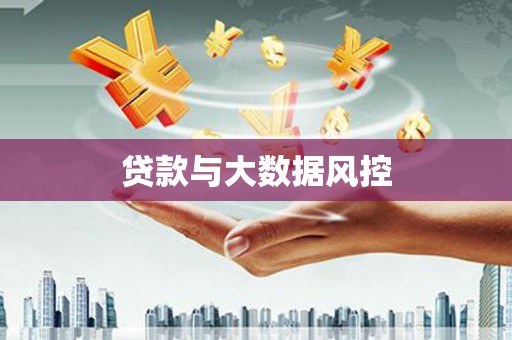 屏山贷款与大数据风控