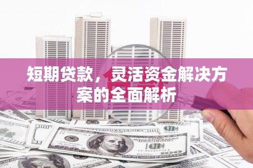屏山短期贷款，灵活资金解决方案的全面解析