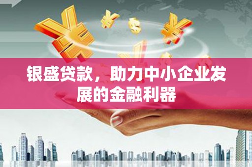 屏山银盛贷款，助力中小企业发展的金融利器