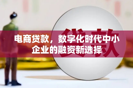 屏山电商贷款，数字化时代中小企业的融资新选择