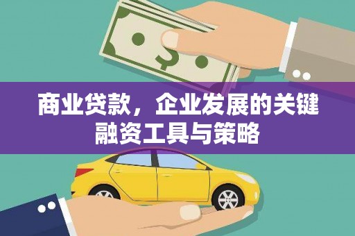 屏山商业贷款，企业发展的关键融资工具与策略