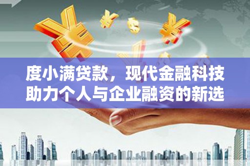 屏山度小满贷款，现代金融科技助力个人与企业融资的新选择