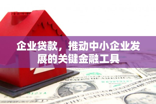 屏山企业贷款，推动中小企业发展的关键金融工具
