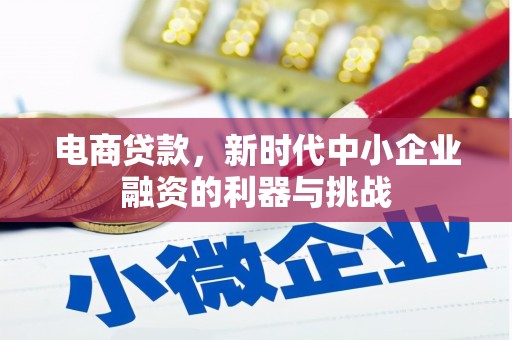 屏山电商贷款，新时代中小企业融资的利器与挑战