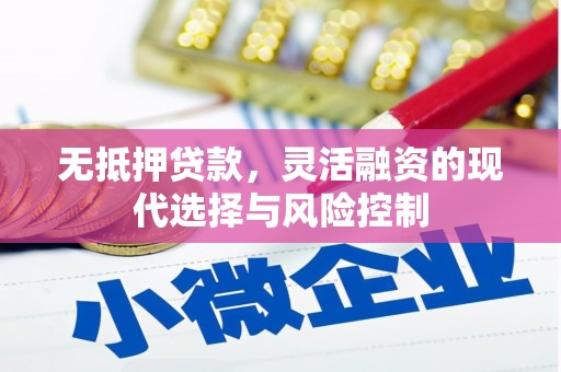屏山无抵押贷款，灵活融资的现代选择与风险控制