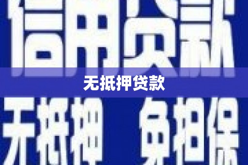 屏山无抵押贷款