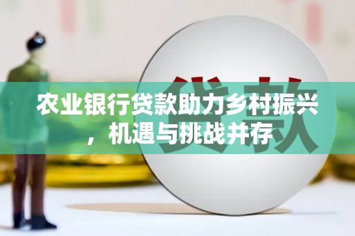 屏山农业银行贷款助力乡村振兴，机遇与挑战并存