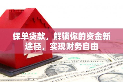 屏山保单贷款，解锁你的资金新途径，实现财务自由