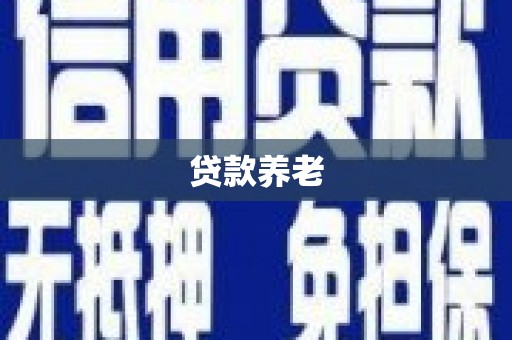 屏山贷款养老