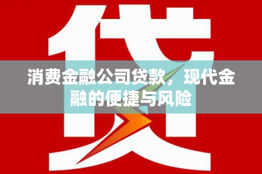 屏山消费金融公司贷款，现代金融的便捷与风险